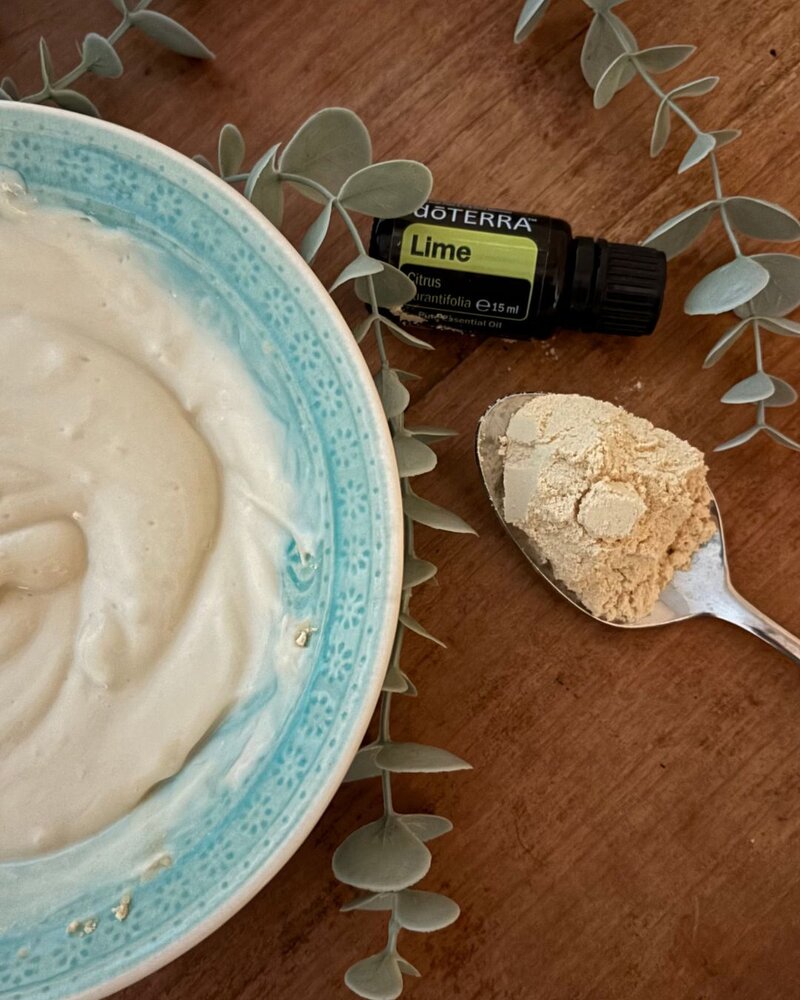 Eiweißreiches Rezept mit ätherischem Öl